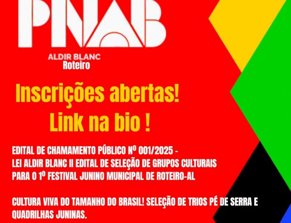 INSCRIÇÕES ABERTAS PARA SELEÇÃO DE TRIOS PÉ DE SERRA E QUADRILHAS JUNINAS!