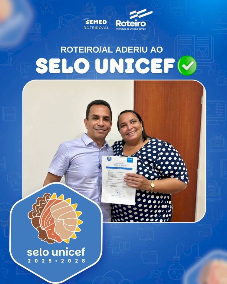 ASSINATURA DO TERMO DE ADESÃO DO SELO UNICEF